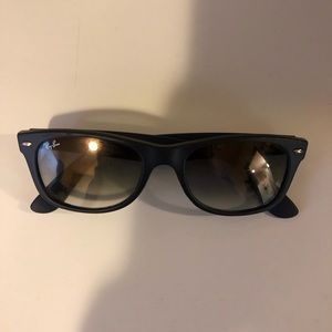 Rayban New Wayfarer Blue Unisex Sunglasses